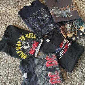 Harley-Davidson Teen Tee - Gray and Black